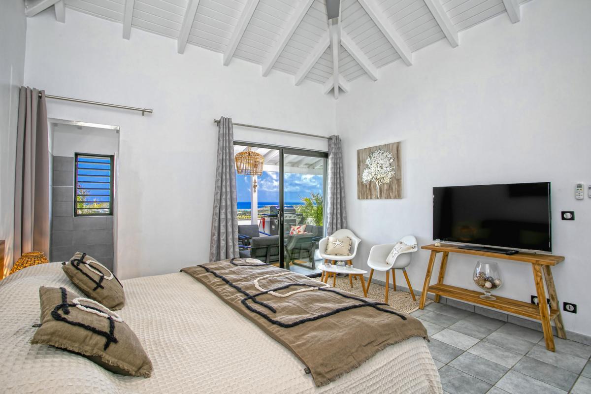 A louer villa vue mer Mont Vernont Saint Martin_1 Chambre 1 - 14